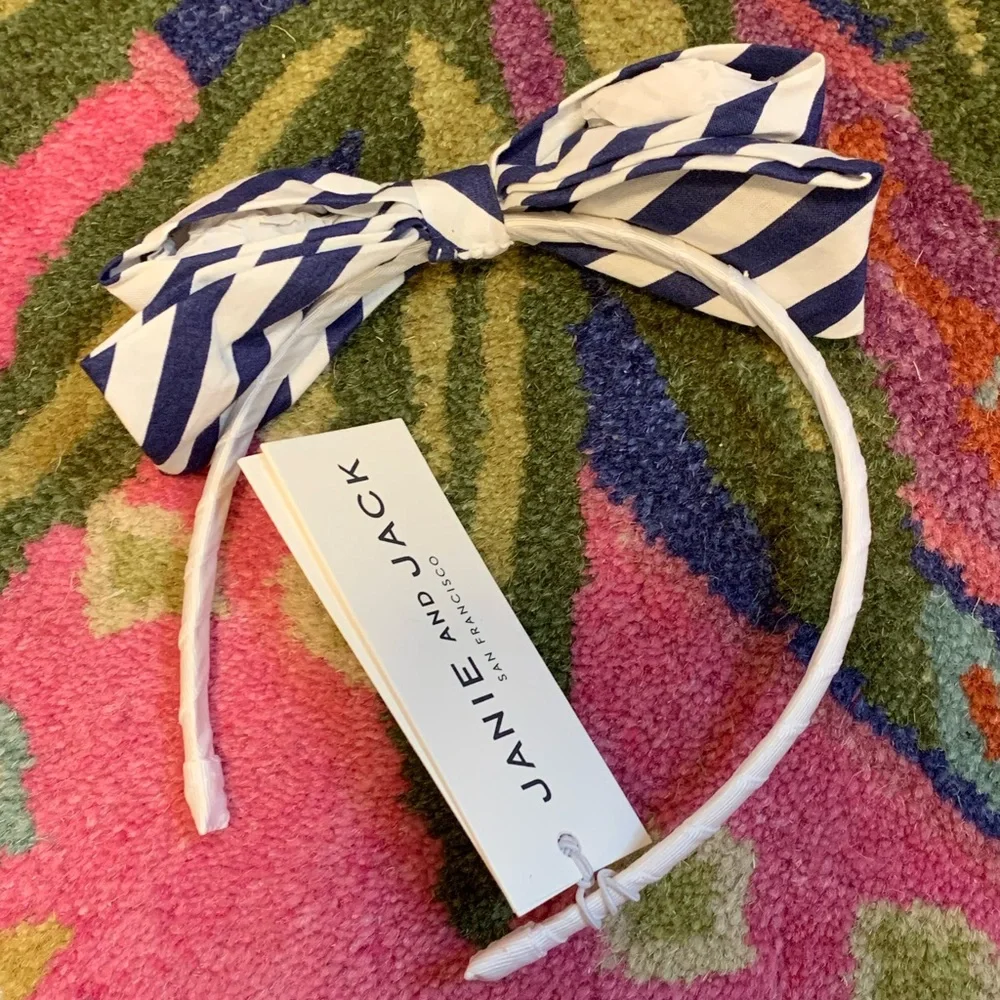 NWT JANIE AND JACK STRIPED HEADBAND